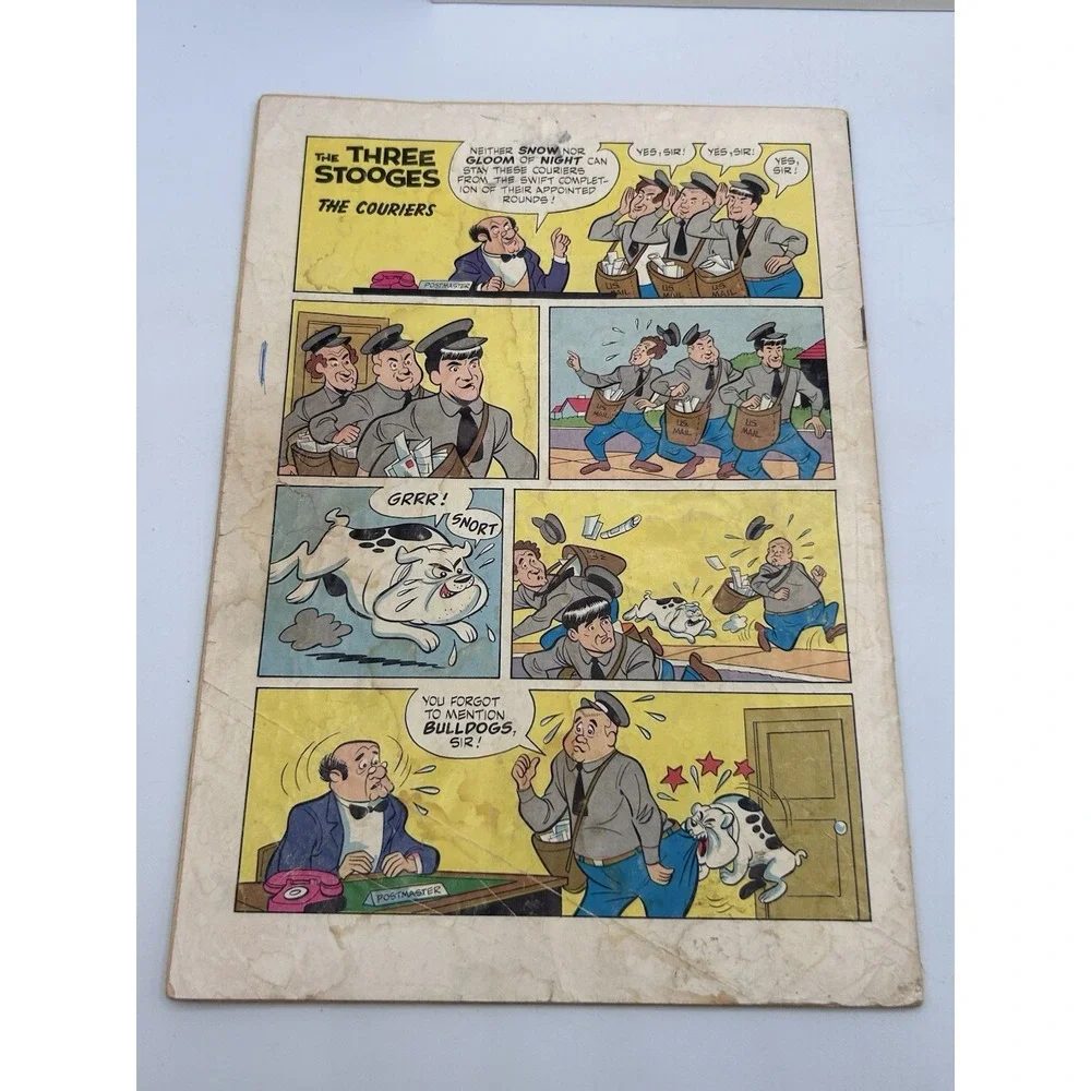 1960 Dell Comics The Three Stoooges No. 1127 Aug.-Oct. 1960